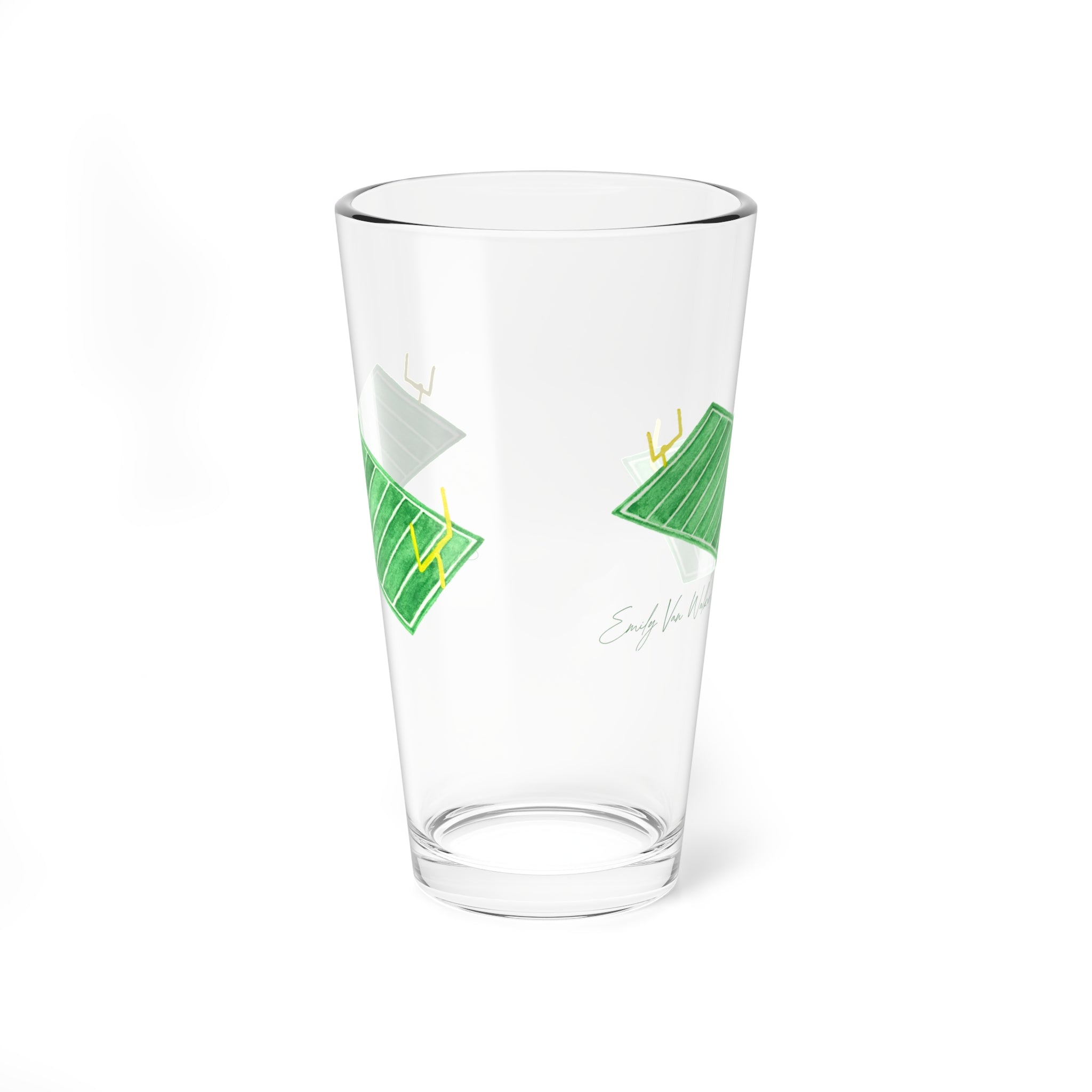 Football Field Day - Drinking Glass (16oz)