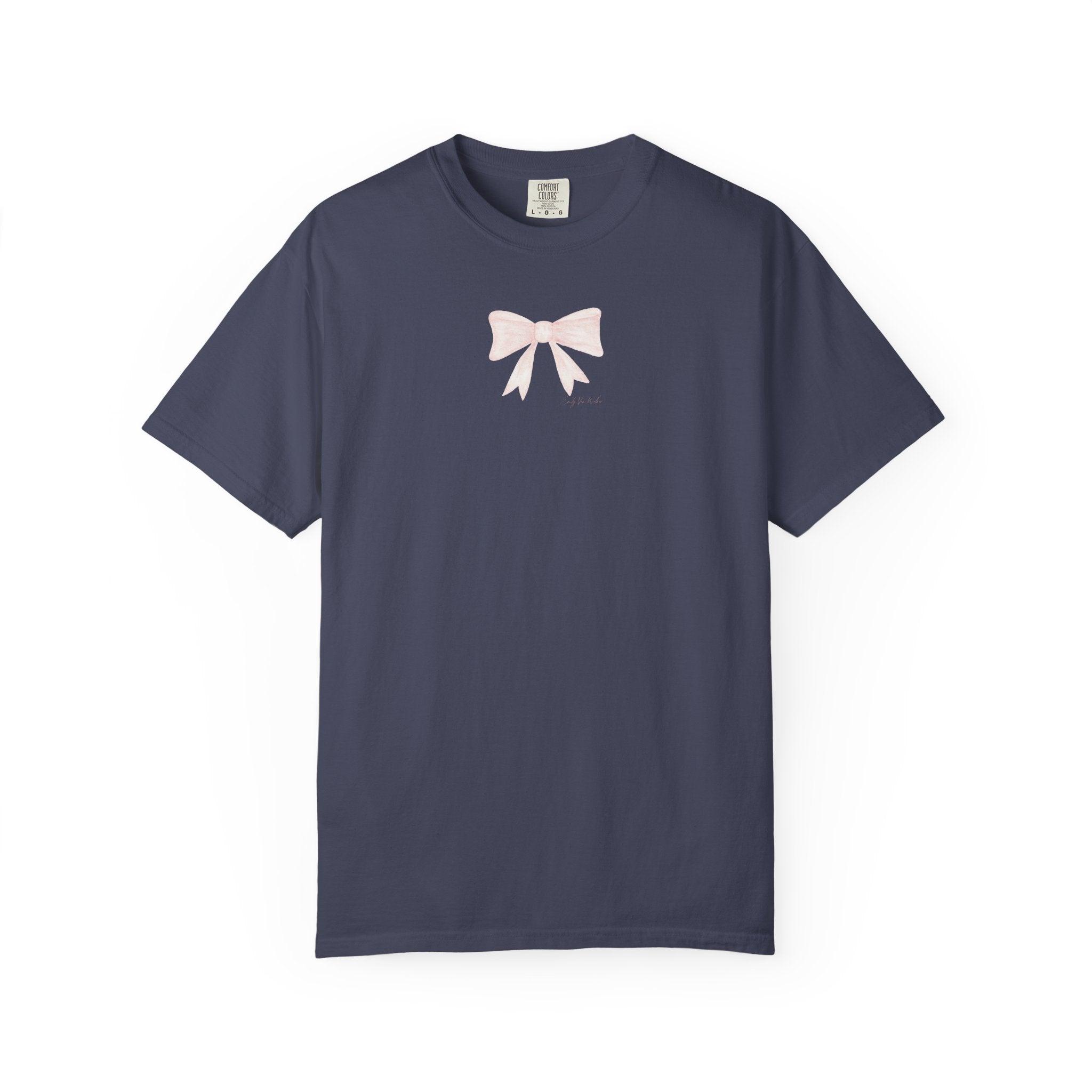 Pink Bow - Comfort Tee