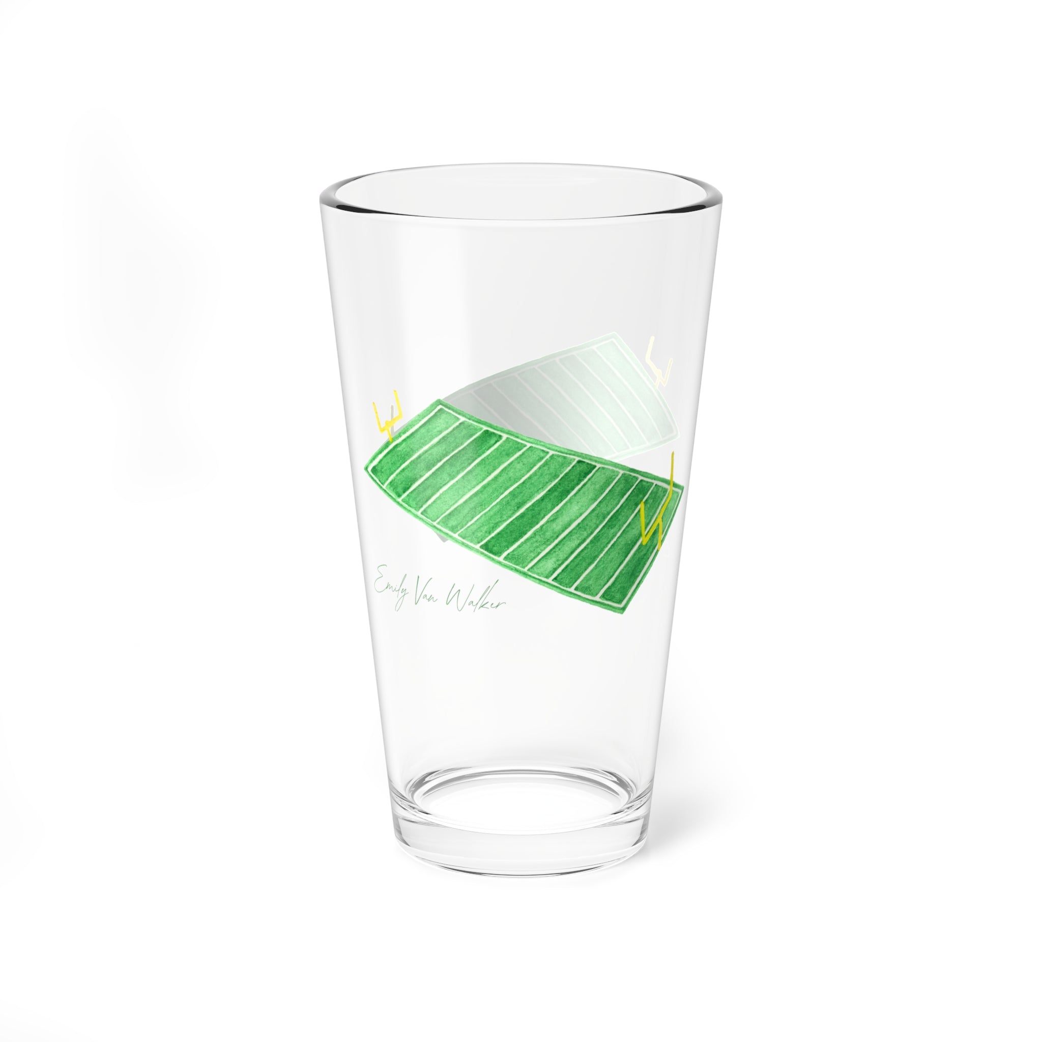 Football Field Day - Drinking Glass (16oz)