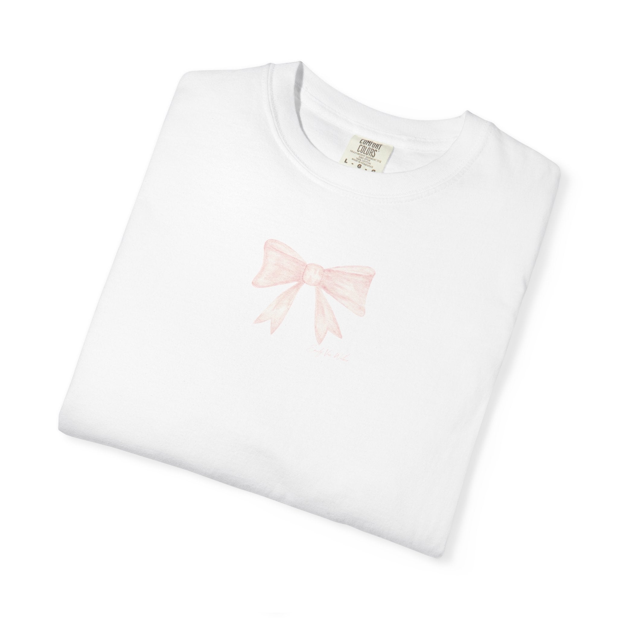 Pink Bow - Comfort Tee