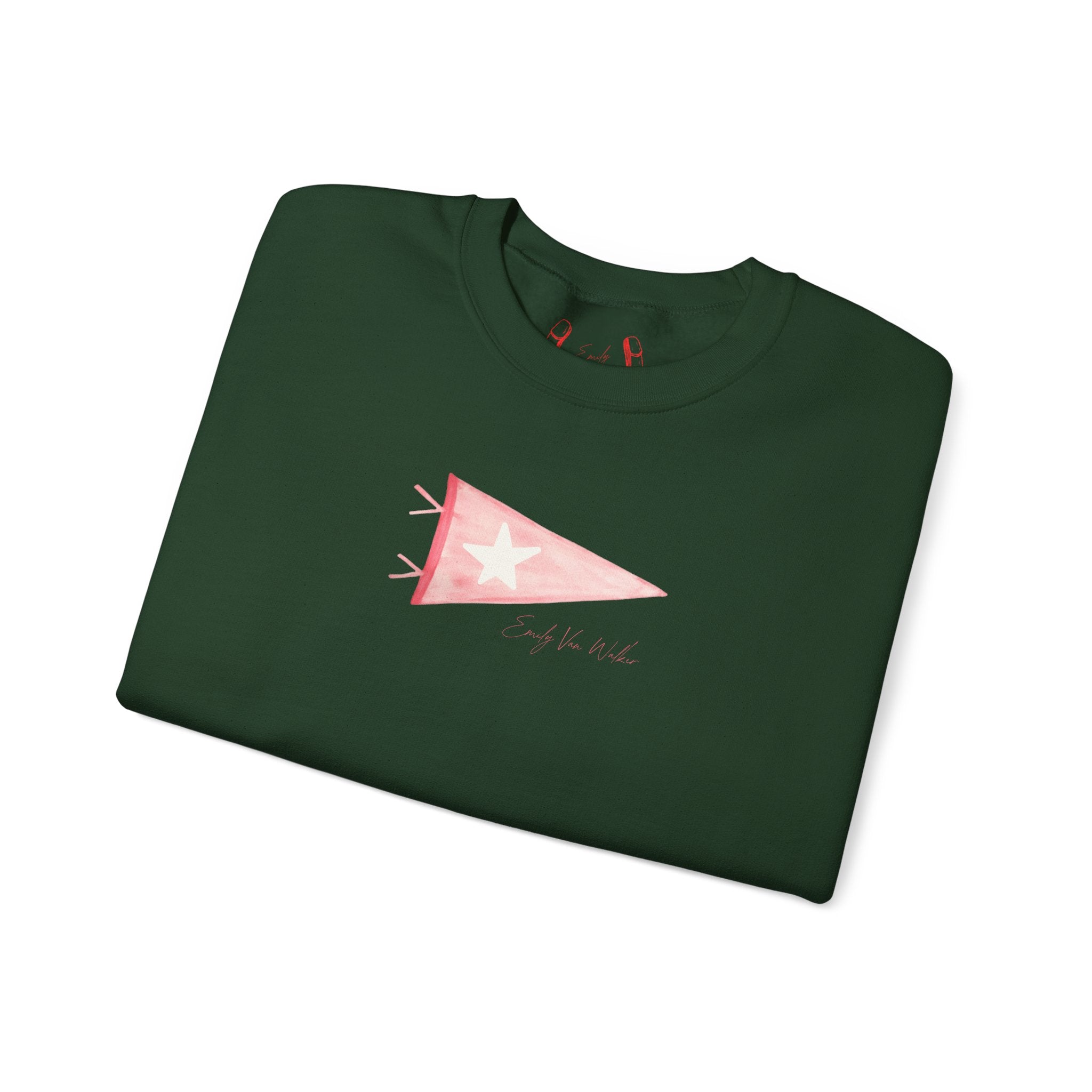 Star Pennant - Crewneck Sweatshirt