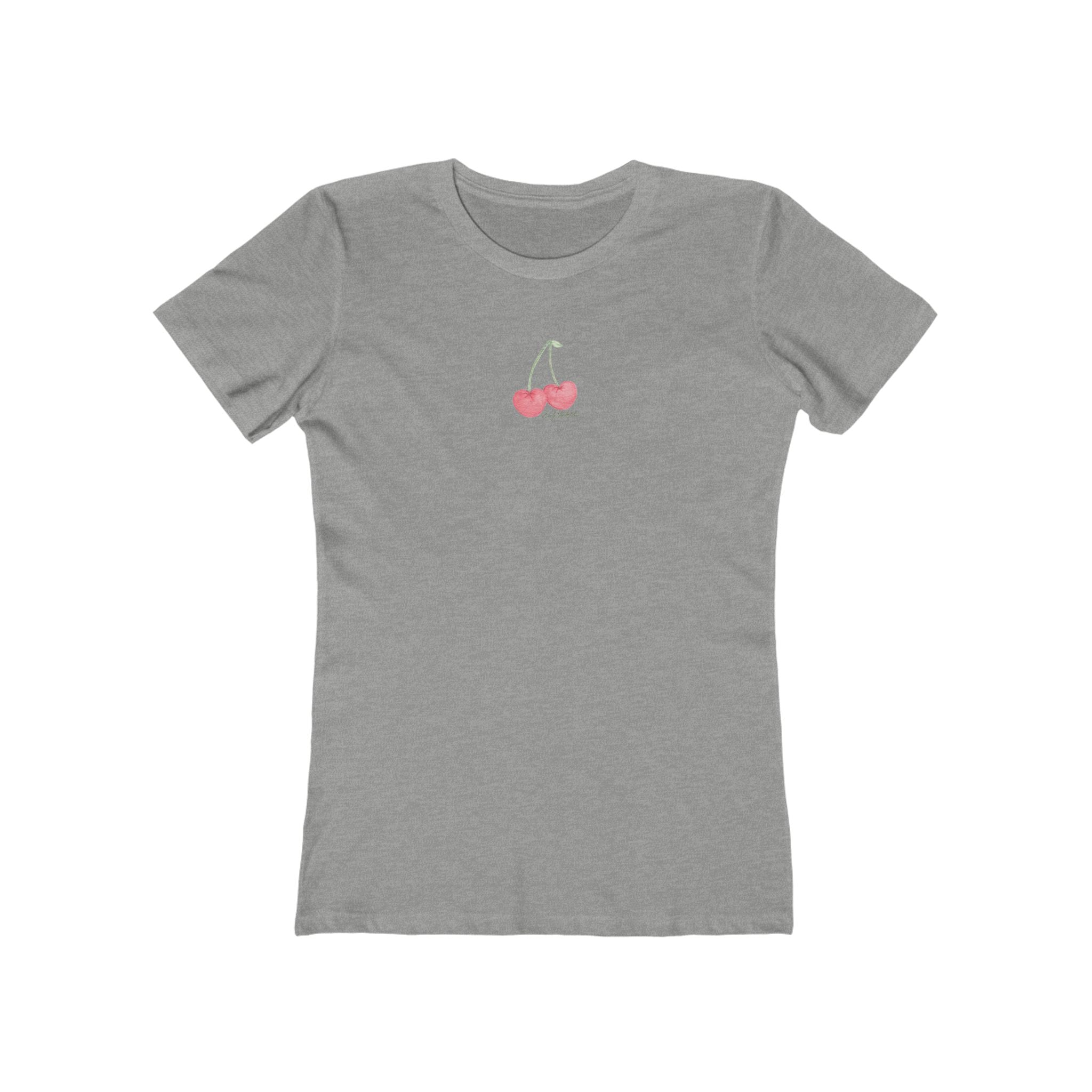 Cherry Hearts - Boyfriend Tee