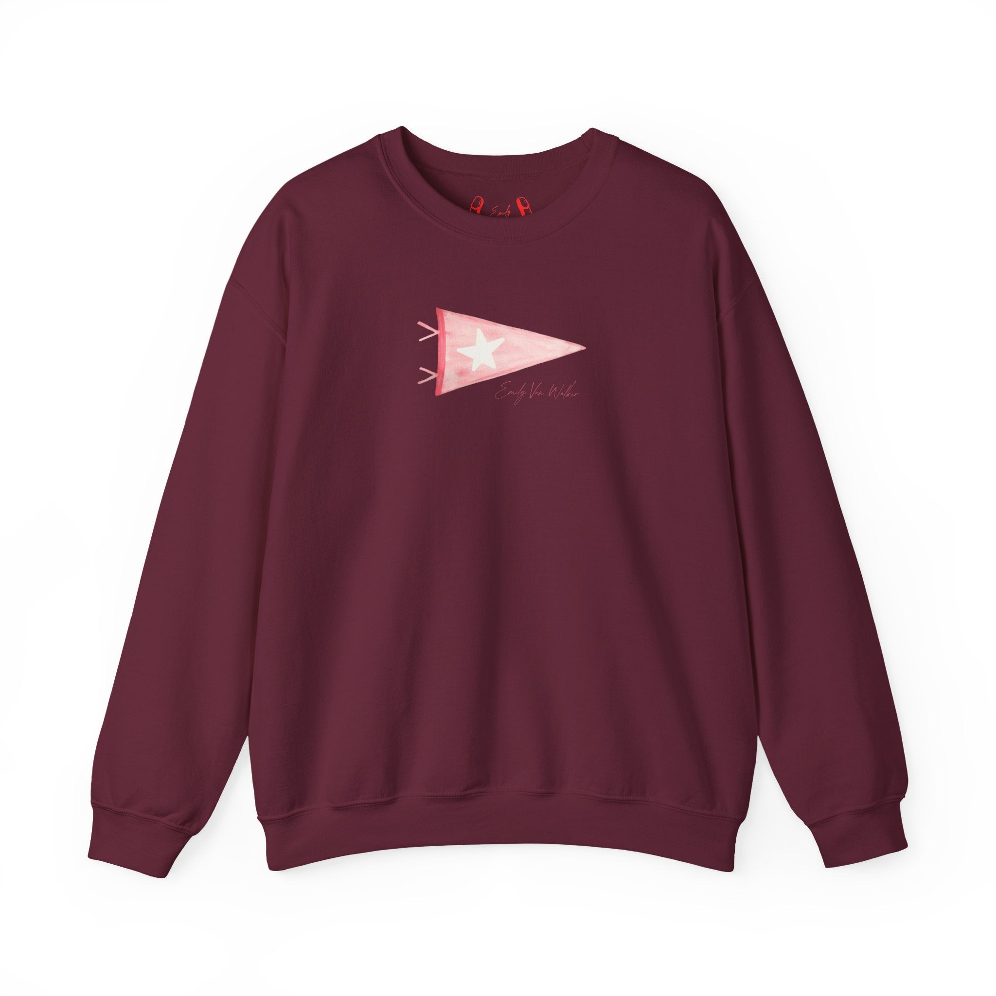 Star Pennant - Crewneck Sweatshirt