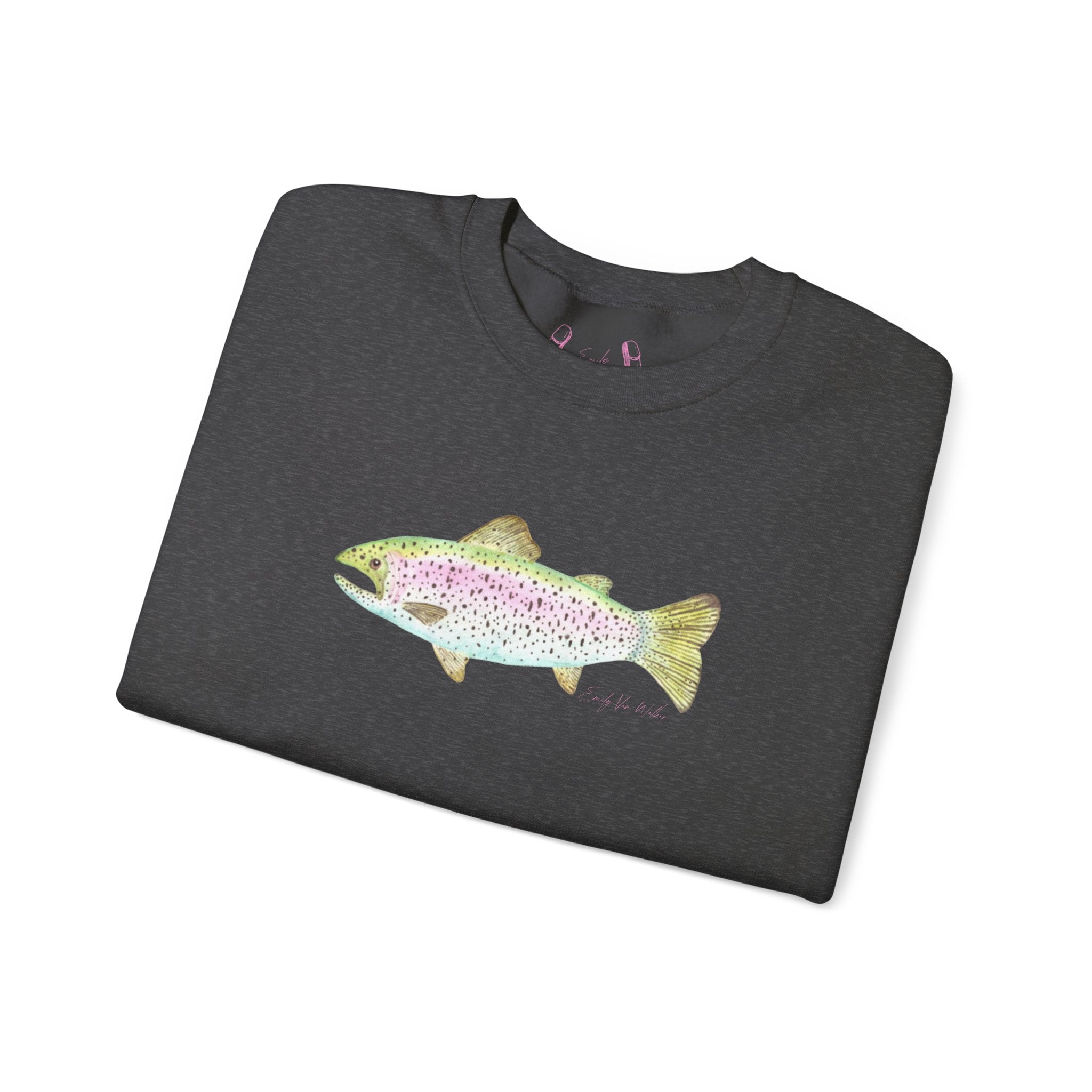 Don't Trout Yourself - Unisex Crewneck Sweatshirt