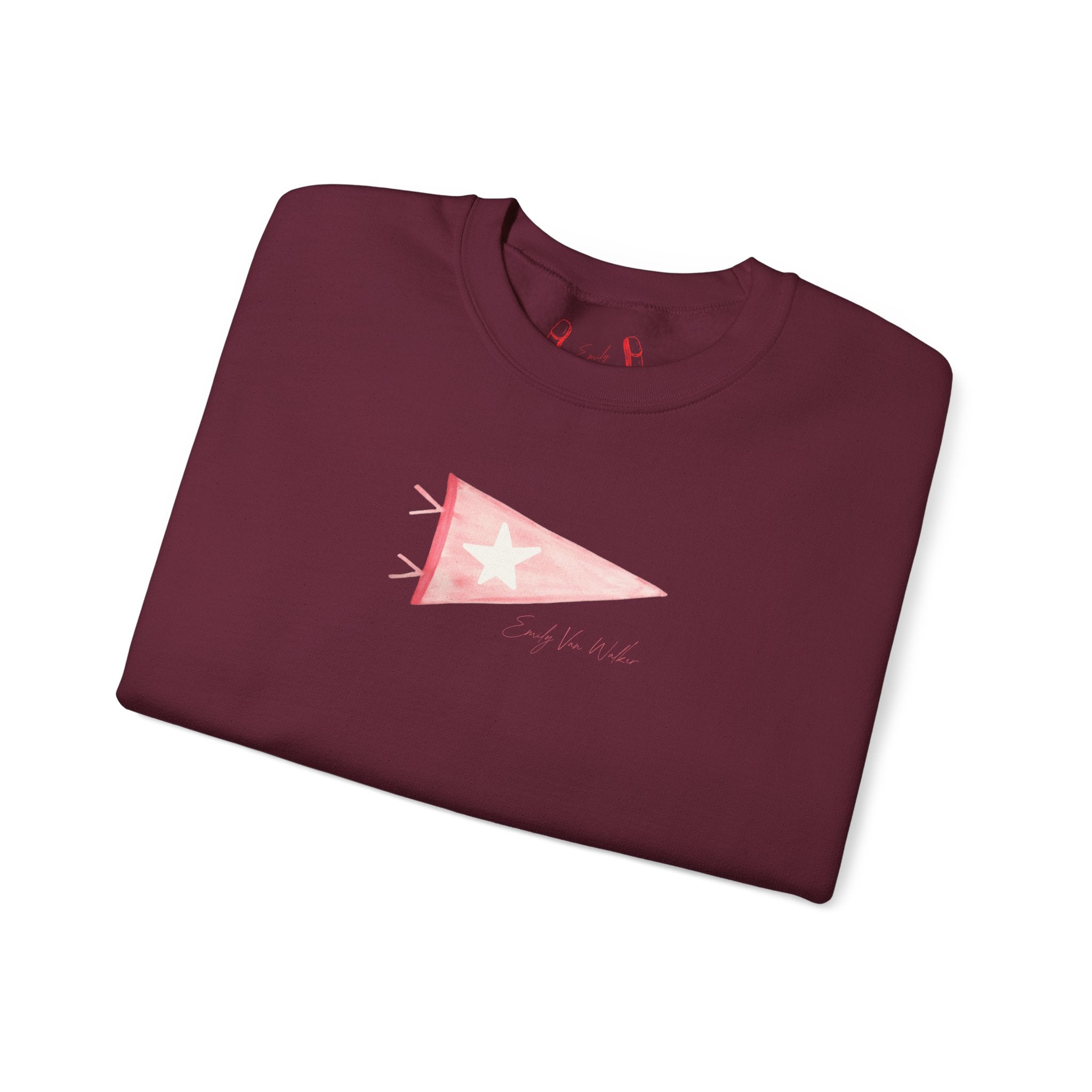 Star Pennant - Crewneck Sweatshirt