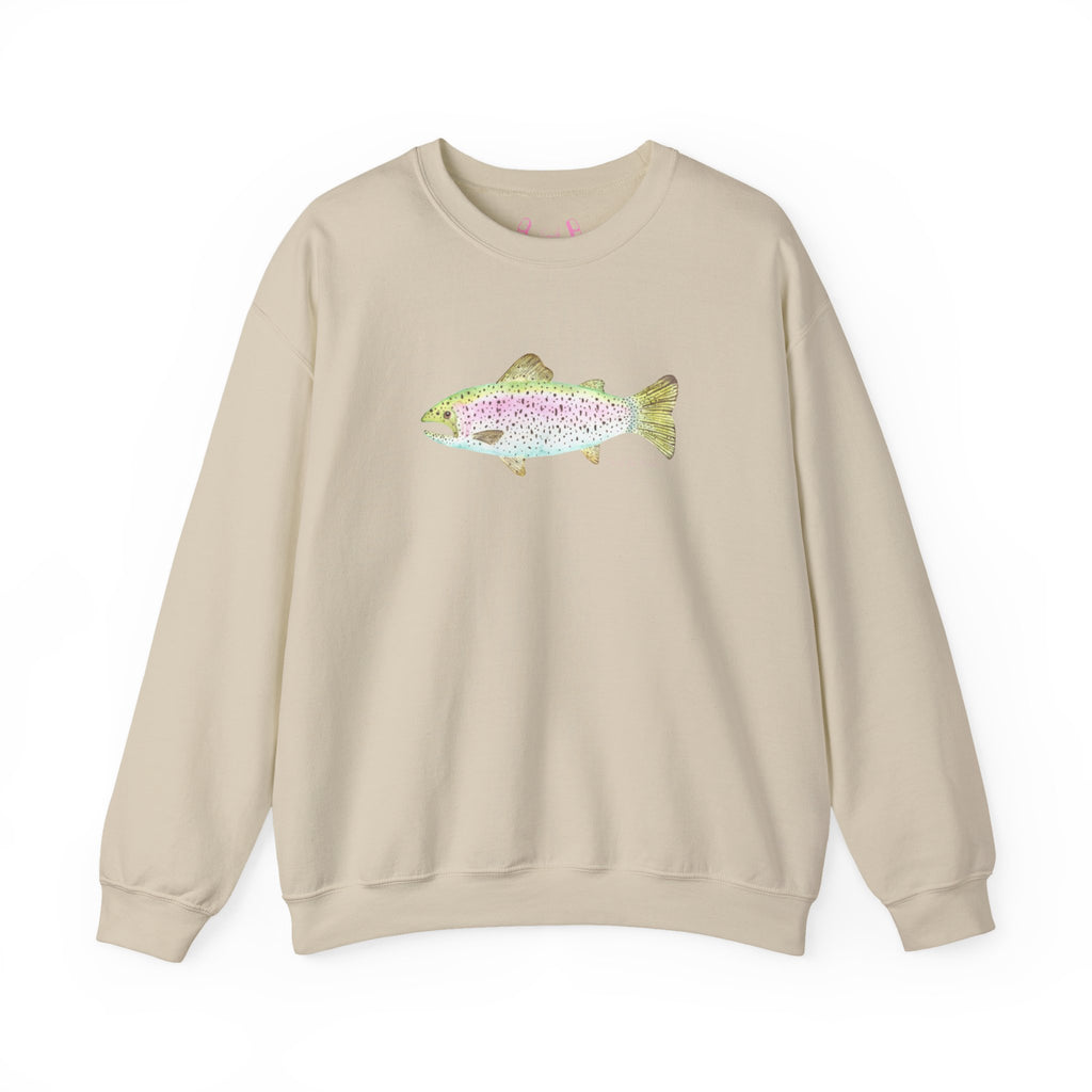 Don't Trout Yourself - Unisex Crewneck Sweatshirt