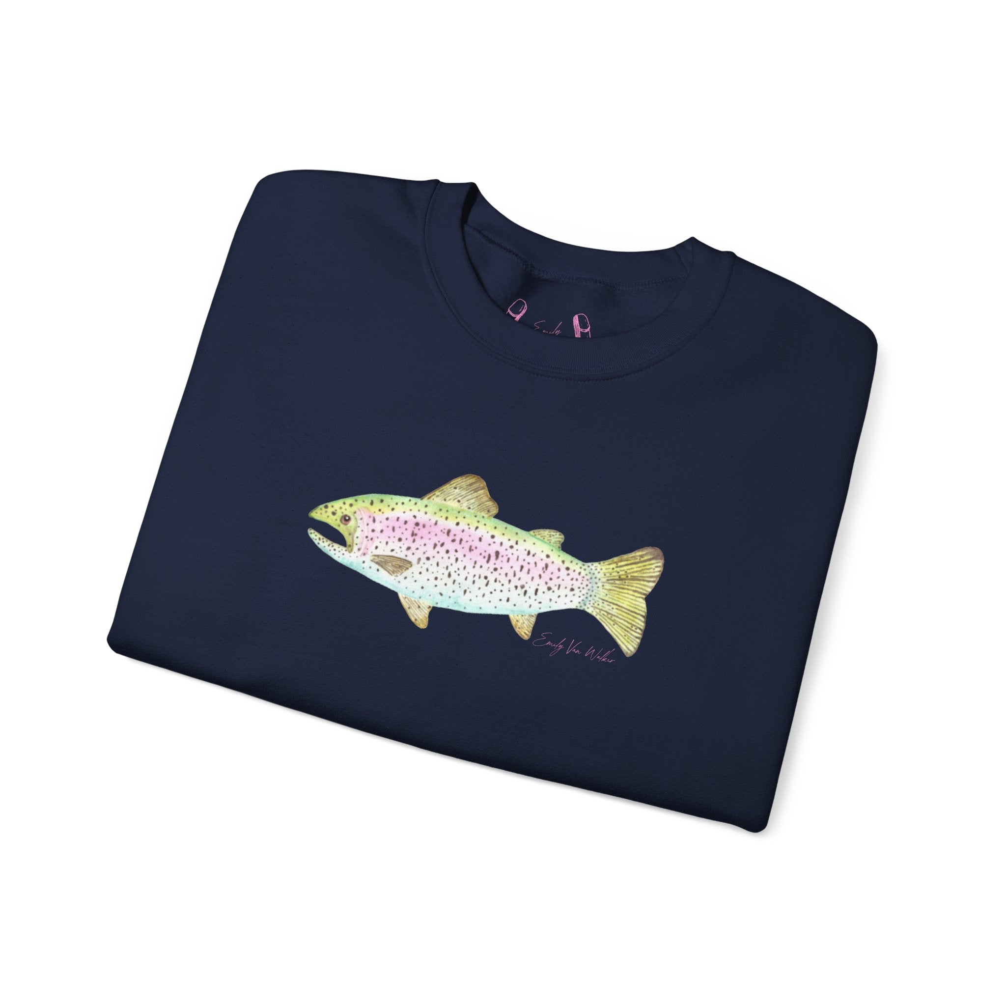 Don't Trout Yourself - Unisex Crewneck Sweatshirt