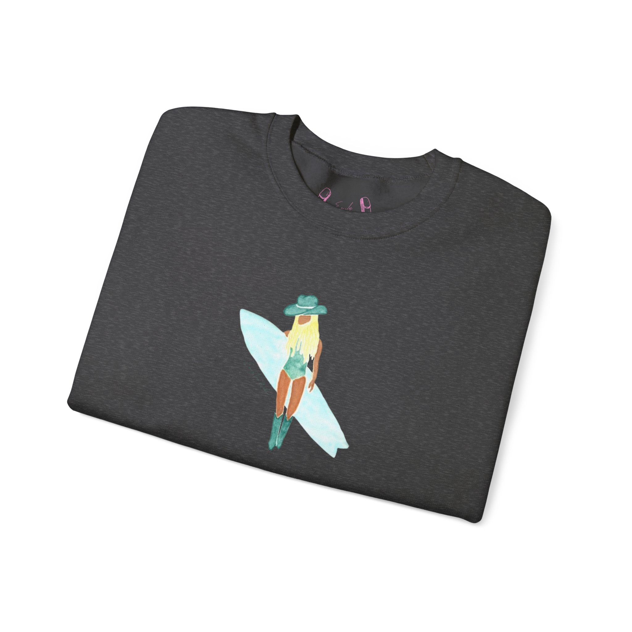 Surf's Up, Babe! - Unisex Crewneck Sweatshirt