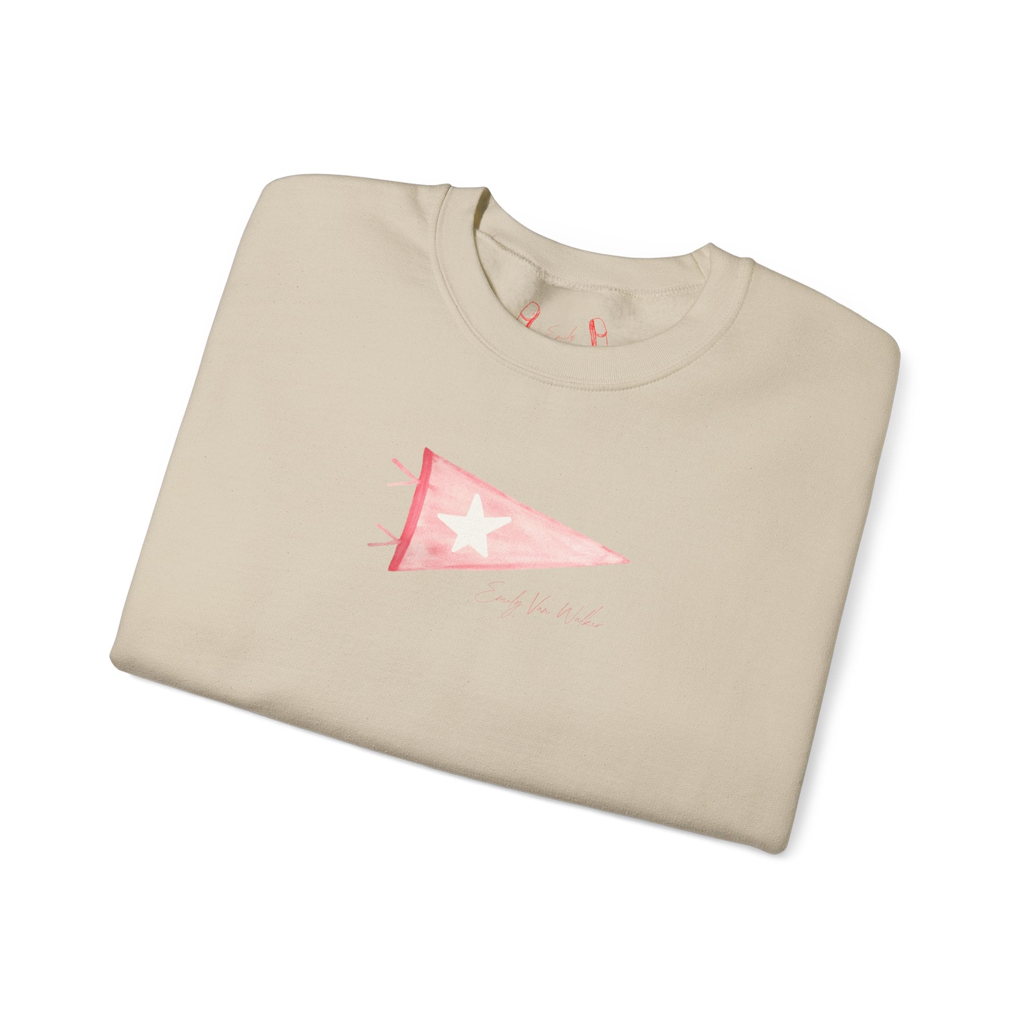 Star Pennant - Crewneck Sweatshirt