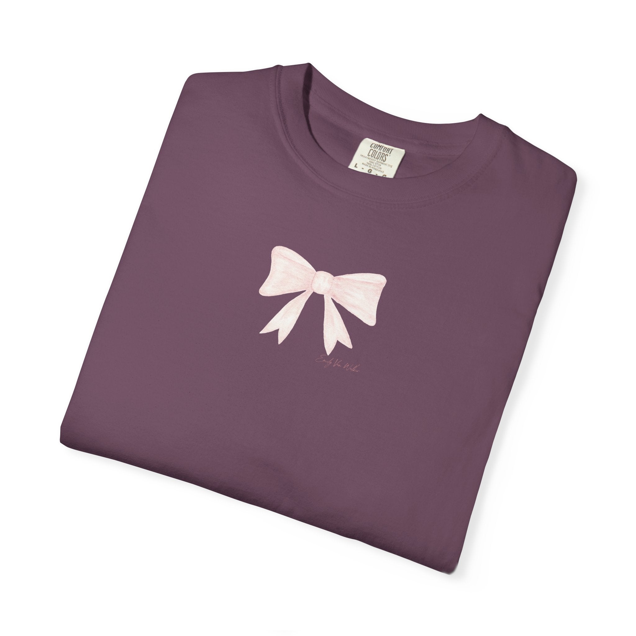 Pink Bow - Comfort Tee