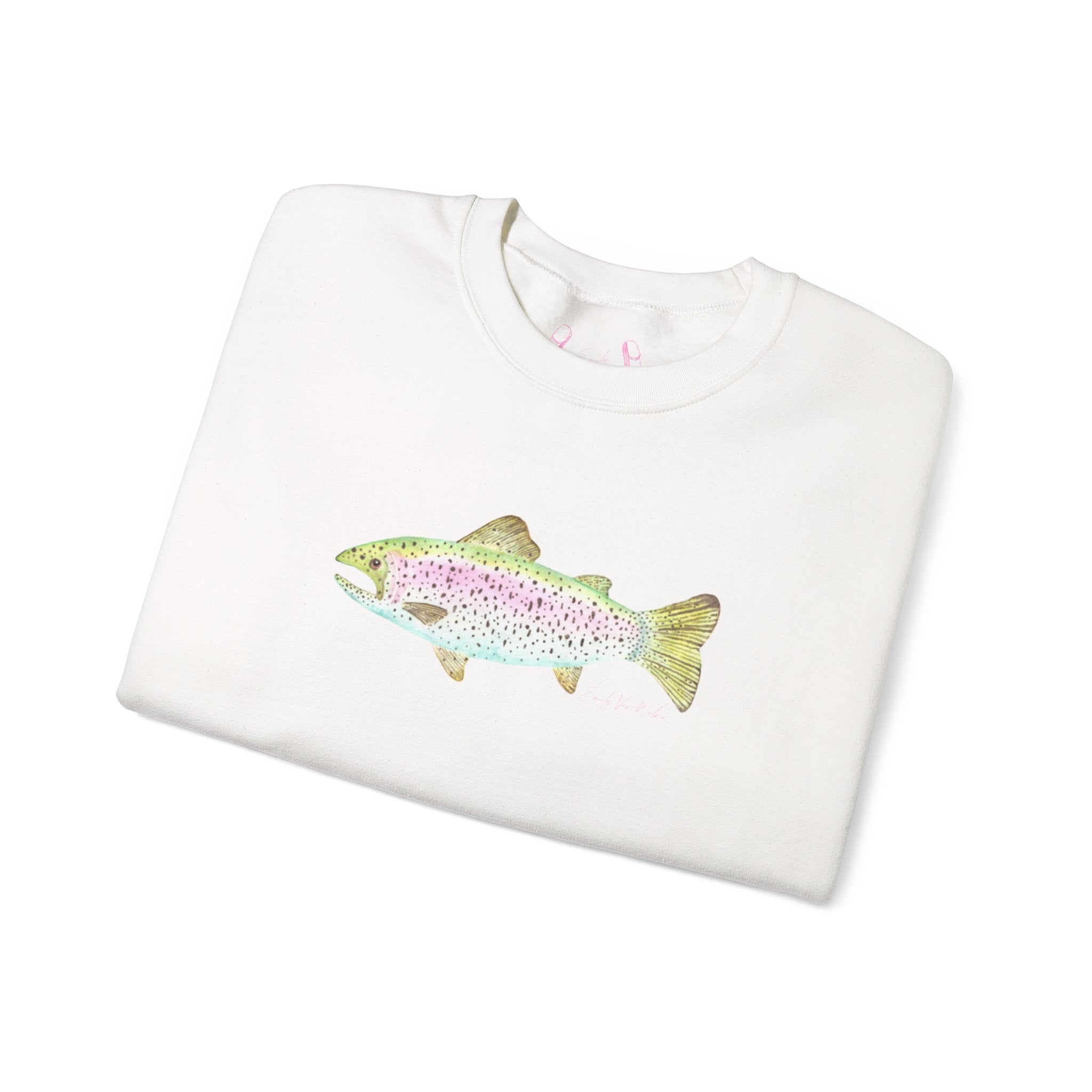 Don't Trout Yourself - Unisex Crewneck Sweatshirt