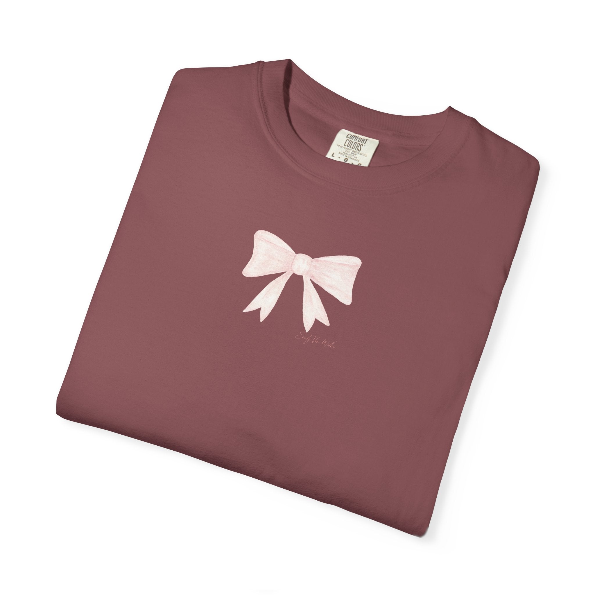 Pink Bow - Comfort Tee