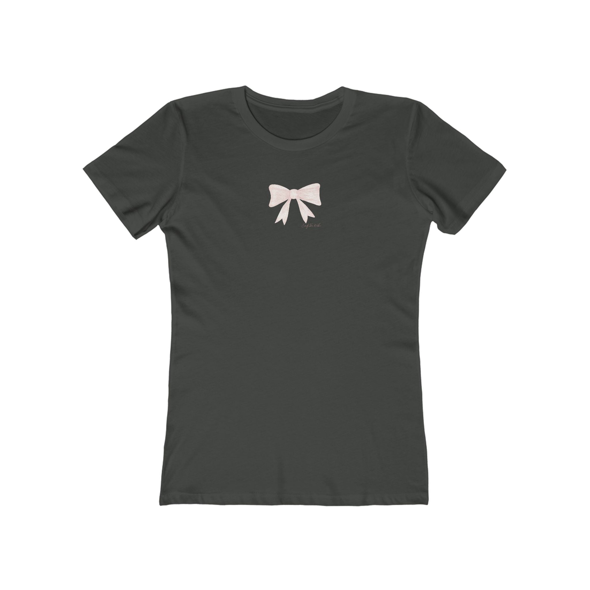 Pink Bow - The Boyfriend Tee