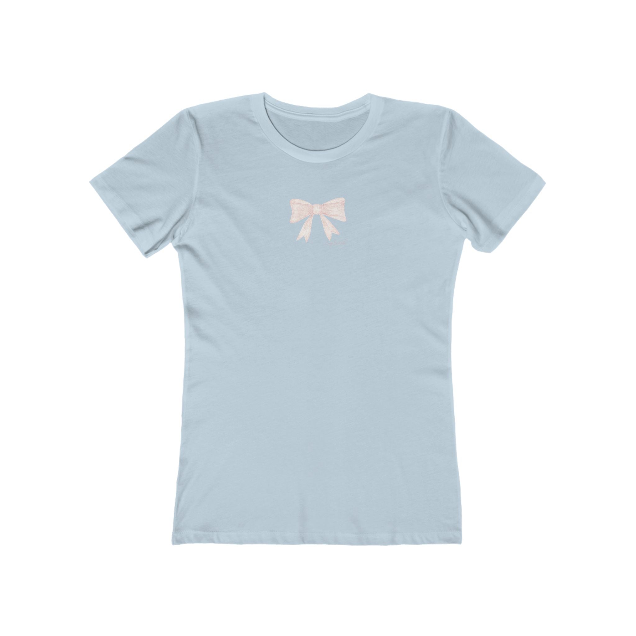 Pink Bow - The Boyfriend Tee