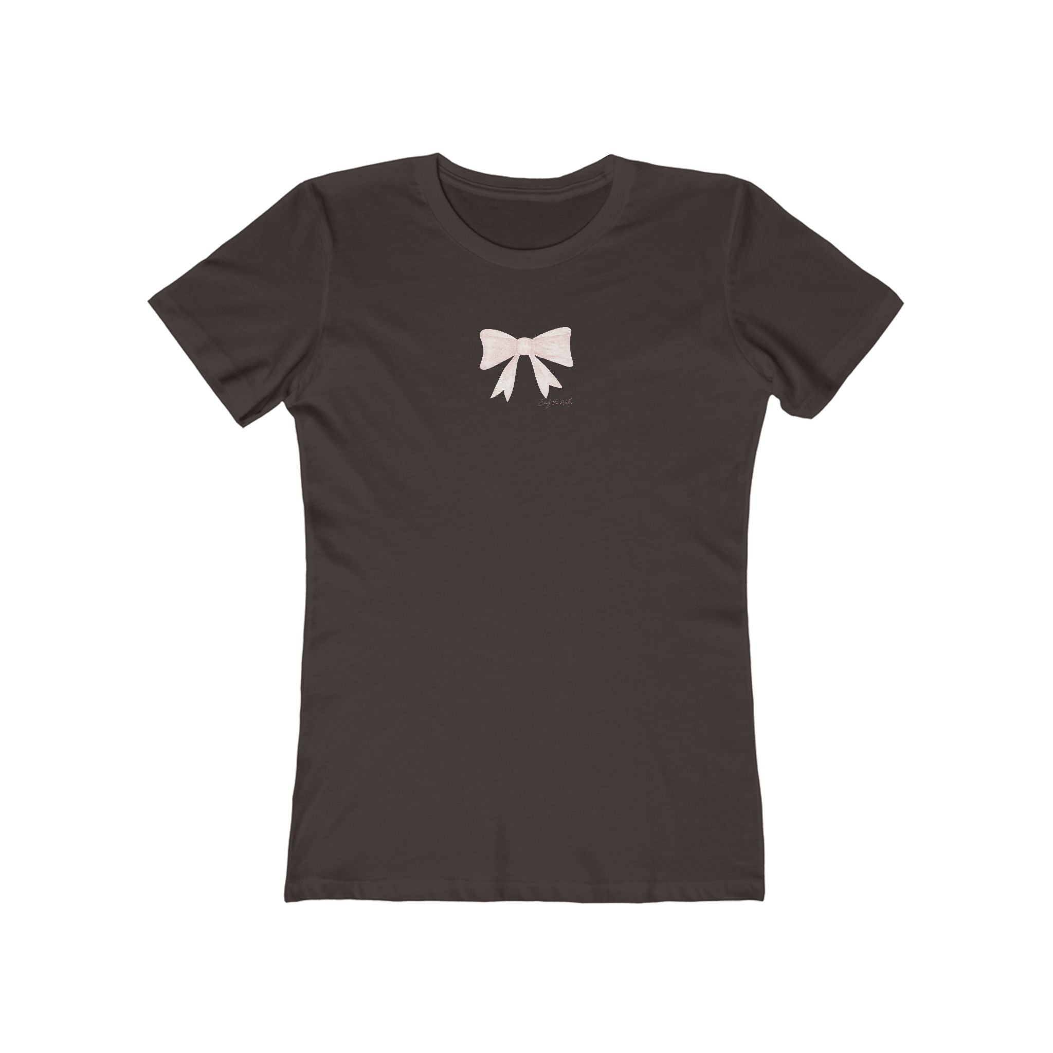 Pink Bow - The Boyfriend Tee