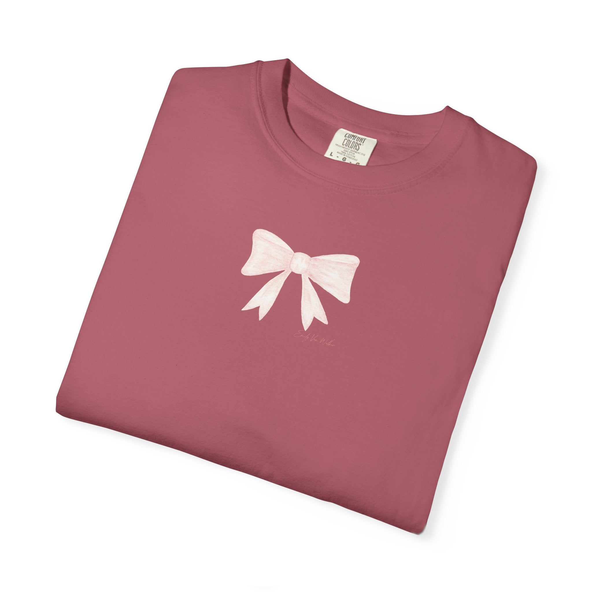 Pink Bow - Comfort Tee