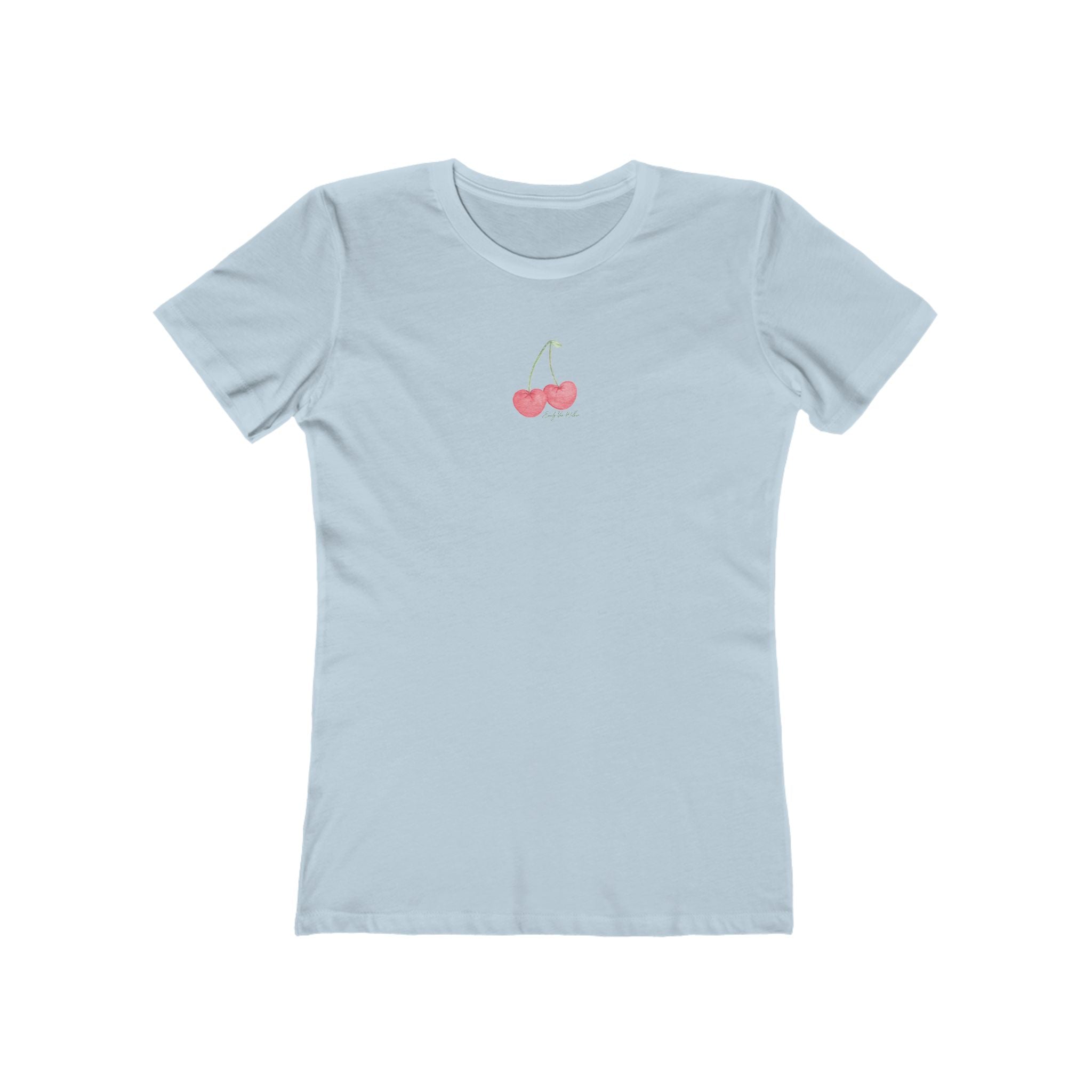 Cherry Hearts - Boyfriend Tee