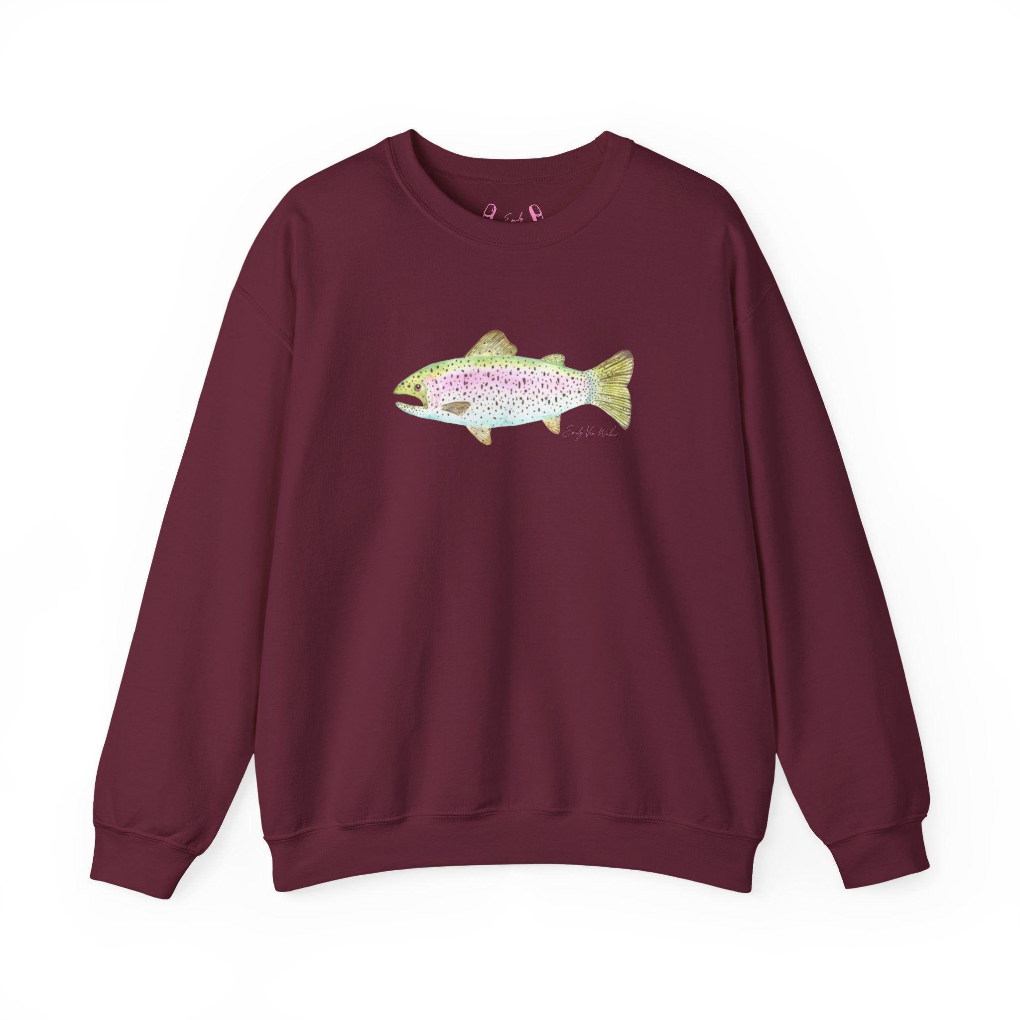 Don't Trout Yourself - Unisex Crewneck Sweatshirt