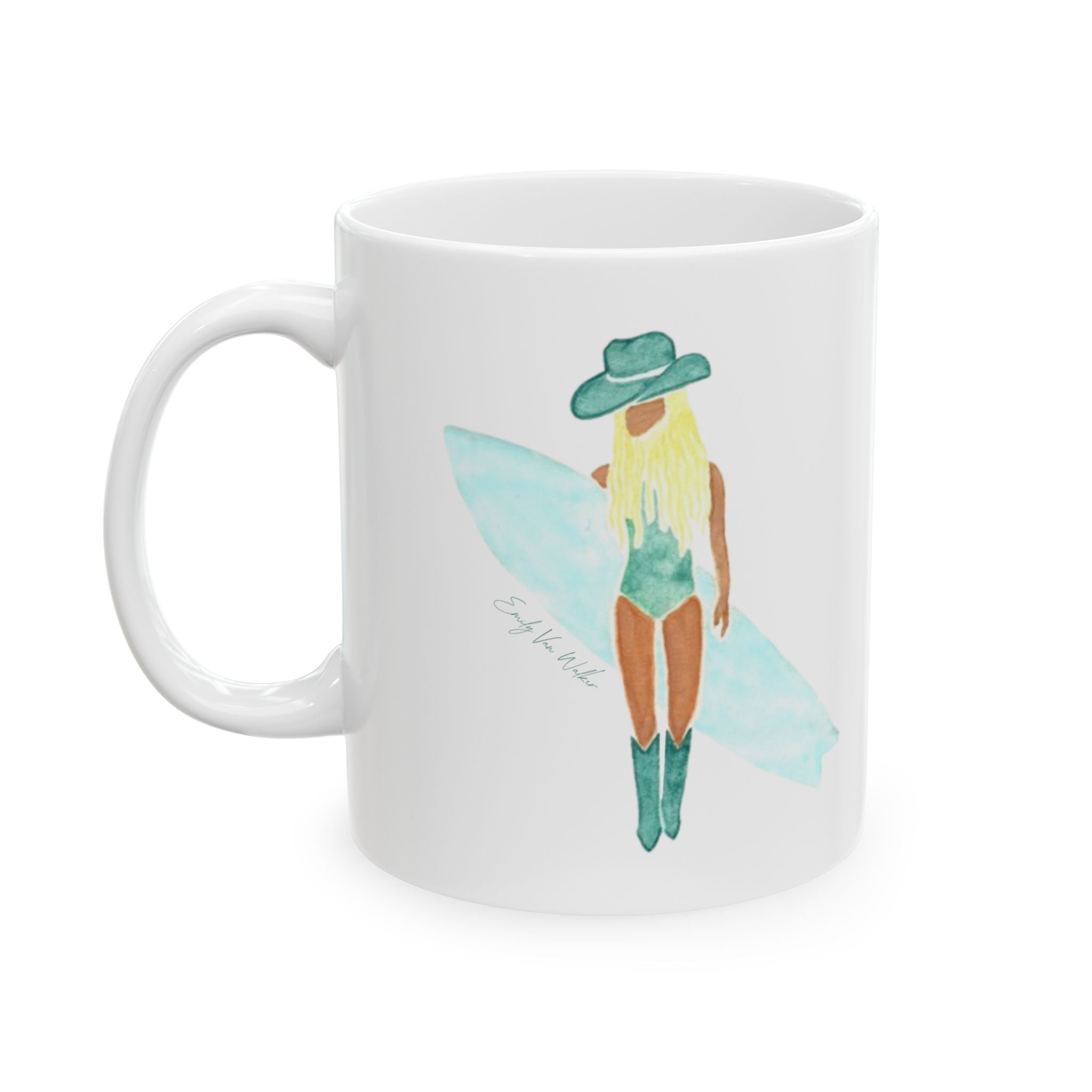 Surf's UP, Babe - Mug (11oz)