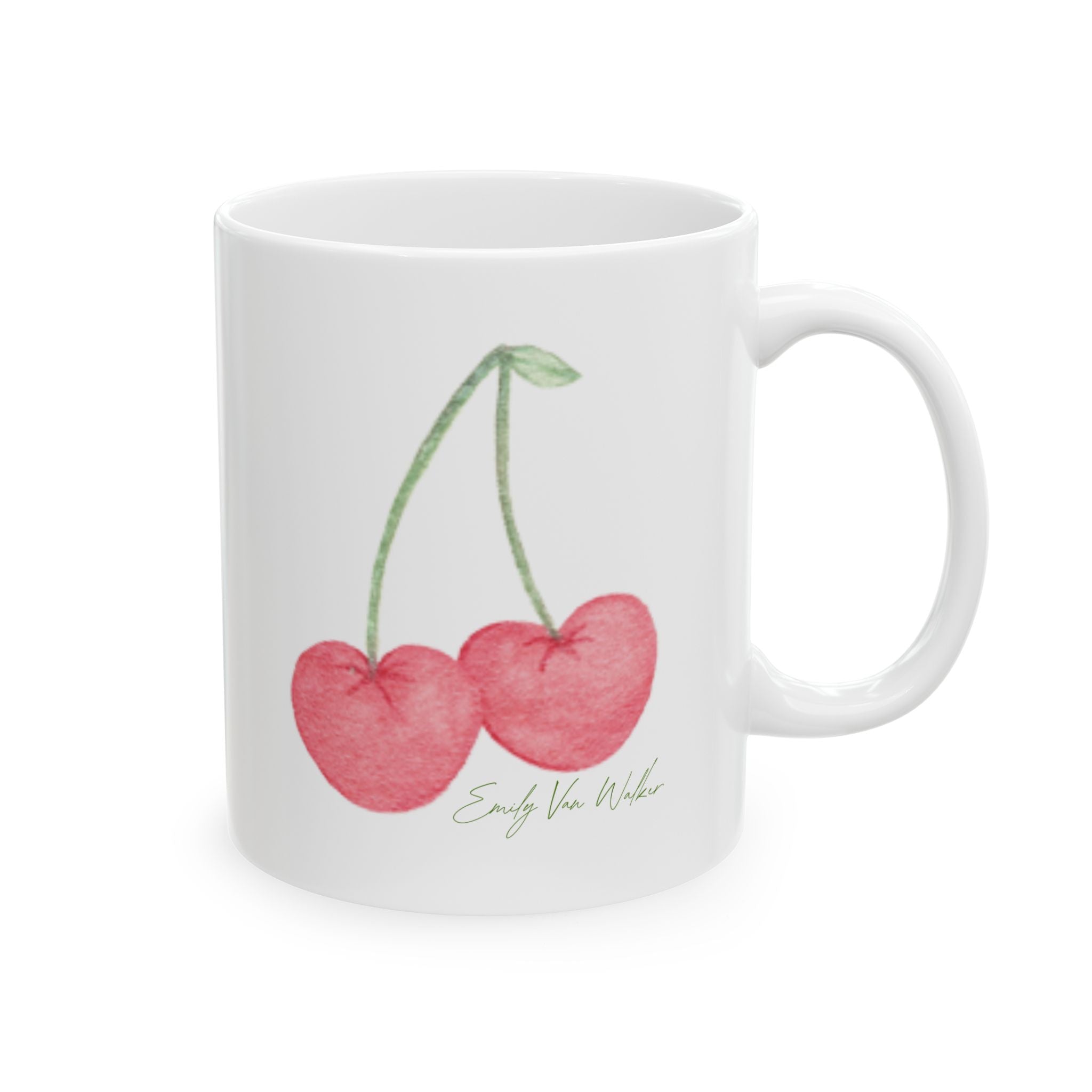 Cherry Hearts - Mug (11oz)