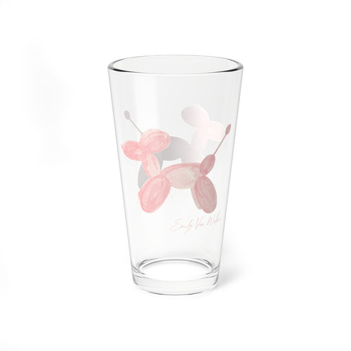 Balloon Dog - Drinking Glass (16oz)