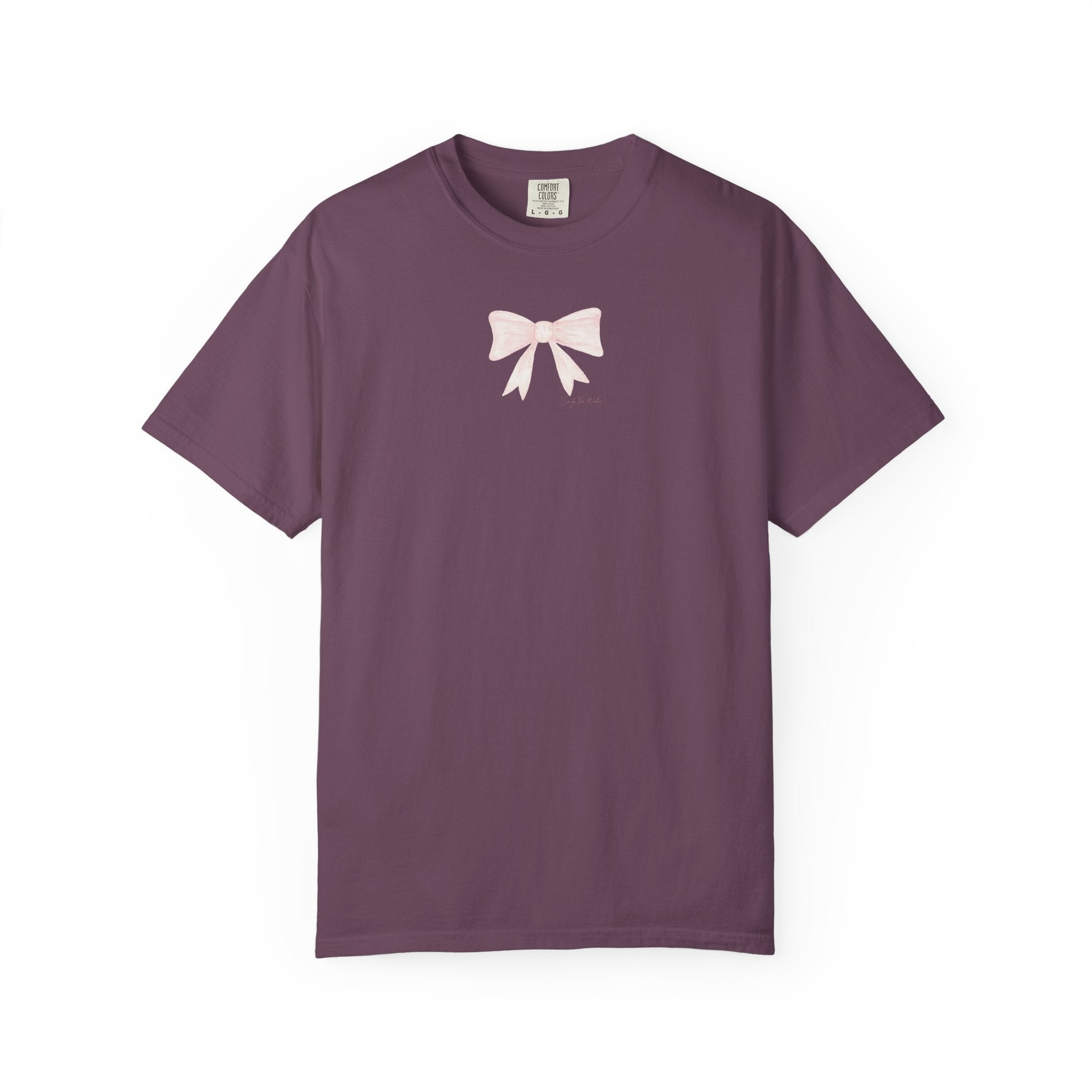 Pink Bow - Comfort Tee