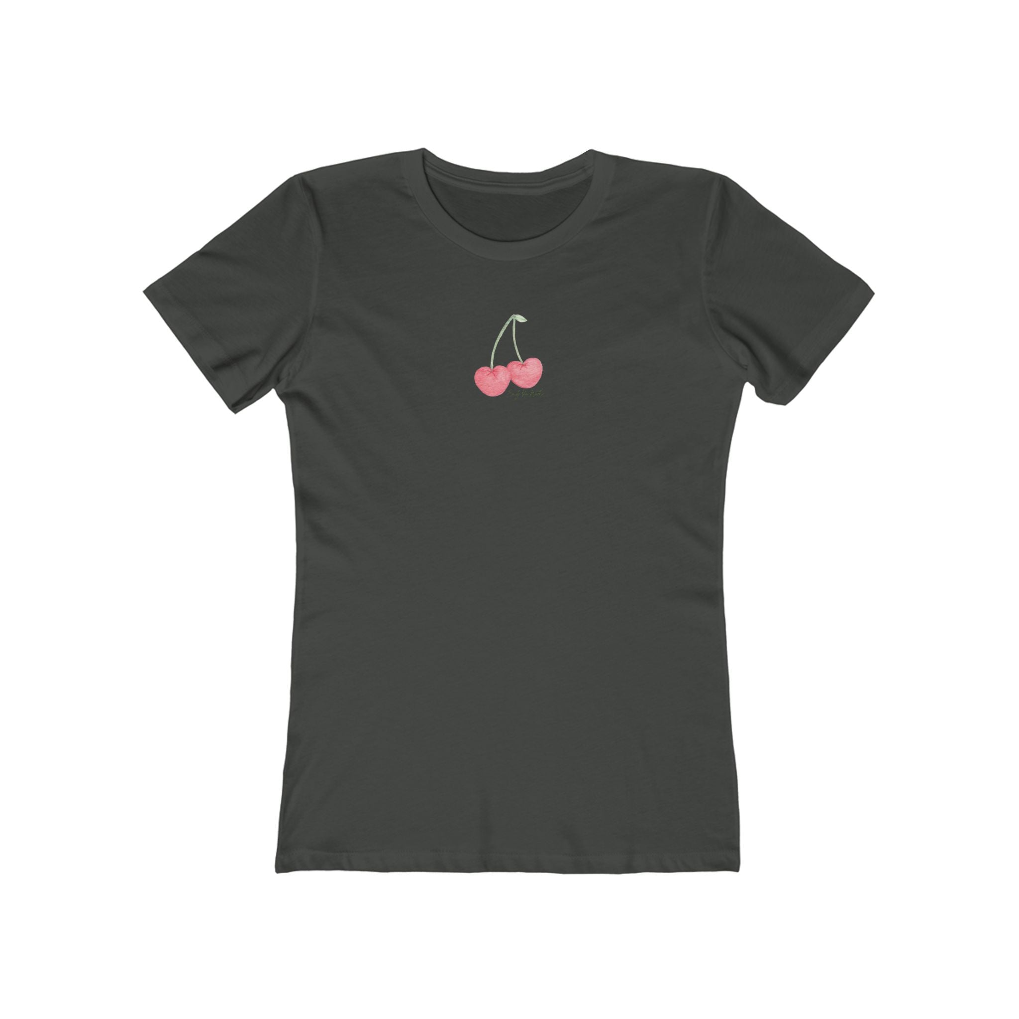 Cherry Hearts - Boyfriend Tee
