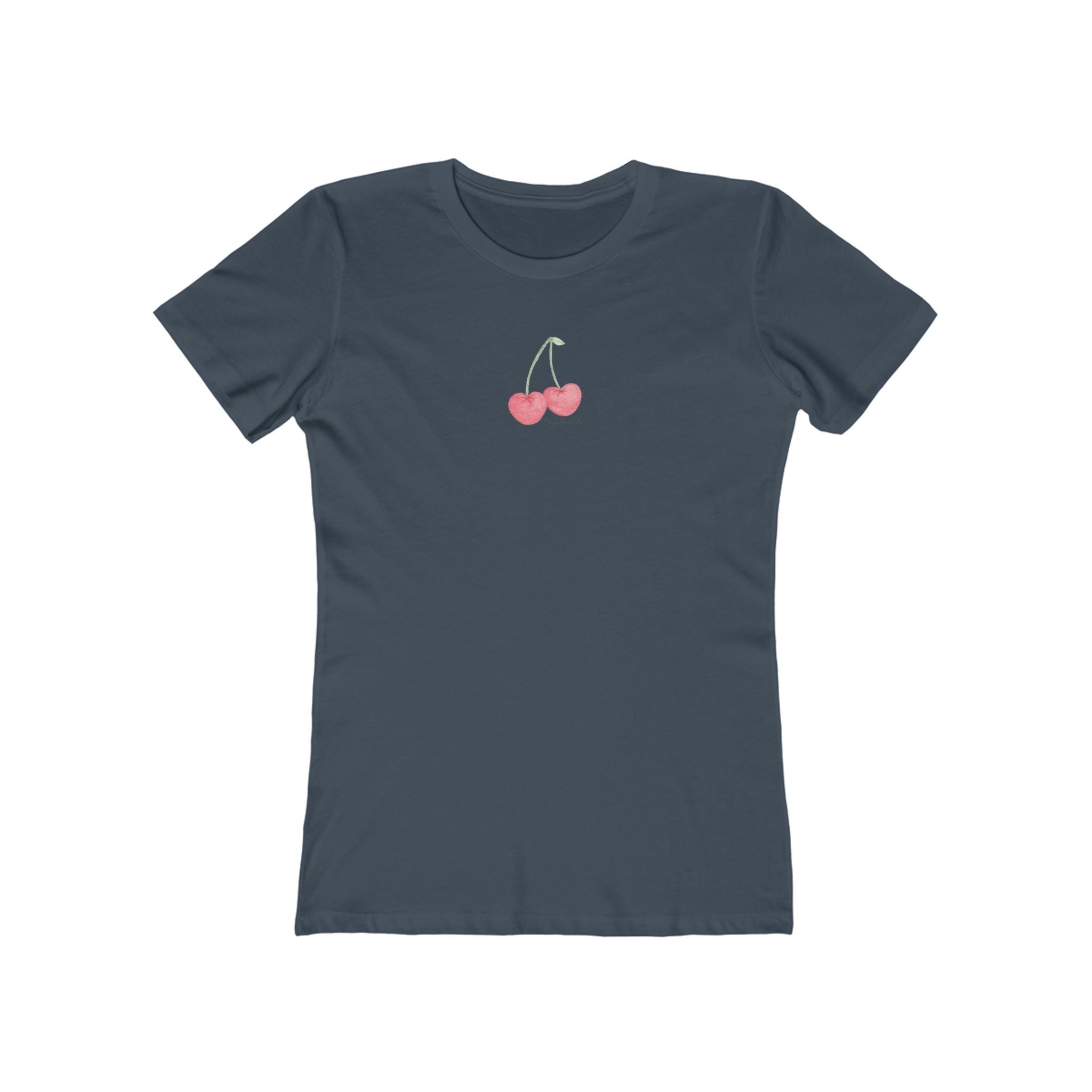 Cherry Hearts - Boyfriend Tee