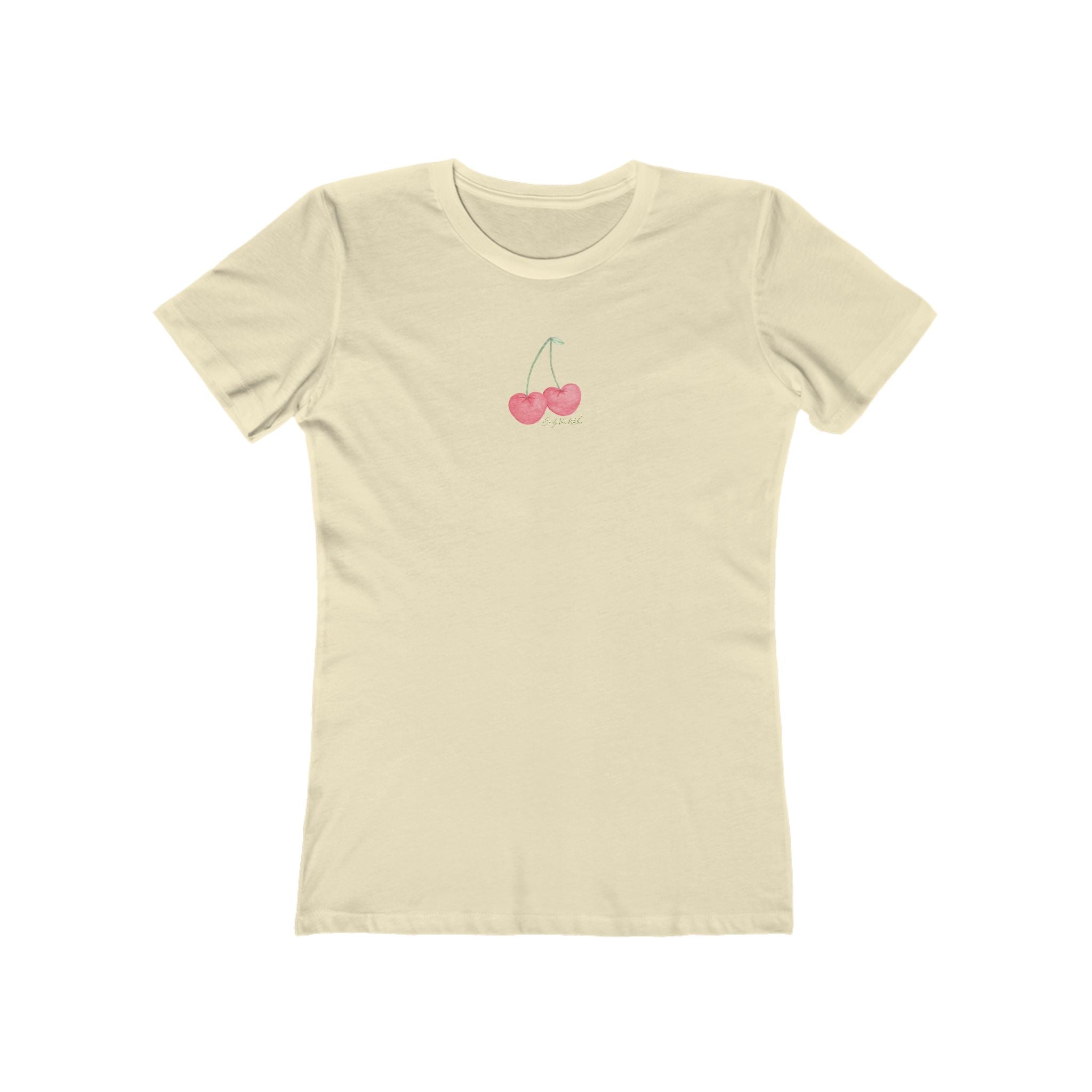 Cherry Hearts - Boyfriend Tee